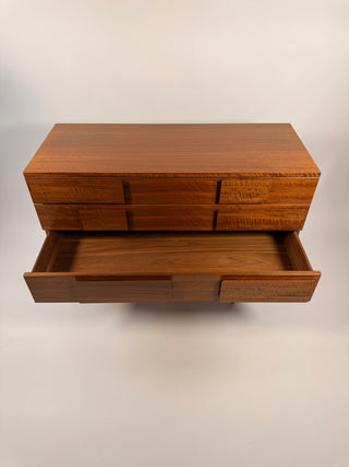Gio Ponti Walnut Dresser by Singer & Sons c. 1950