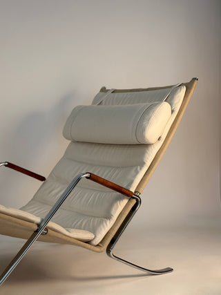 FK-87 Grasshopper Chaise Lounge by Preben Fabricius + Jørgen Kastholm for Kill