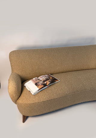 Rare Vladimir Kagan Barrel Sofa —  Circa 1950's