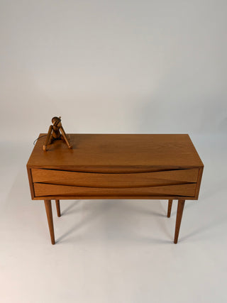 Single Nightsand by Niels Clausen in Oak, Circa 1960's