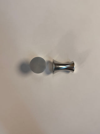 George Nelson Thin Edge “Apple Core” Drawer Pull – Solid Aluminum