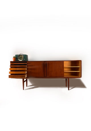 Kurt Østervig Danish Modern Teak  Credenza