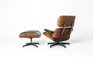 First Generation Eames Lounge Chair & Ottoman — Rosewood, circa 1956–1957
