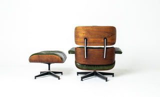 First Generation Eames Lounge Chair & Ottoman — Rosewood, circa 1956–1957