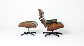 First Generation Eames Lounge Chair & Ottoman — Rosewood, circa 1956–1957