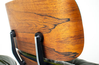 First Generation Eames Lounge Chair & Ottoman — Rosewood, circa 1956–1957