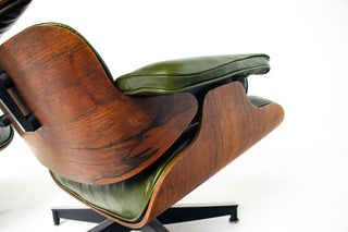 First Generation Eames Lounge Chair & Ottoman — Rosewood, circa 1956–1957