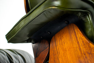 First Generation Eames Lounge Chair & Ottoman — Rosewood, circa 1956–1957