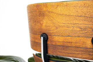 First Generation Eames Lounge Chair & Ottoman — Rosewood, circa 1956–1957
