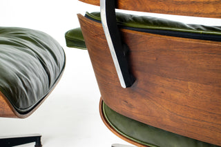 First Generation Eames Lounge Chair & Ottoman — Rosewood, circa 1956–1957