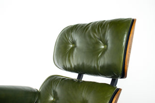 First Generation Eames Lounge Chair & Ottoman — Rosewood, circa 1956–1957