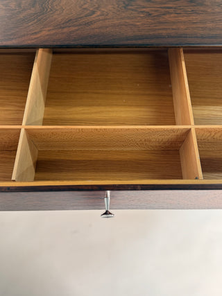 George Nelson Thin Edge Tall Dresser in Rosewood by Herman Miller – Mid‑Century Modern Masterpiece