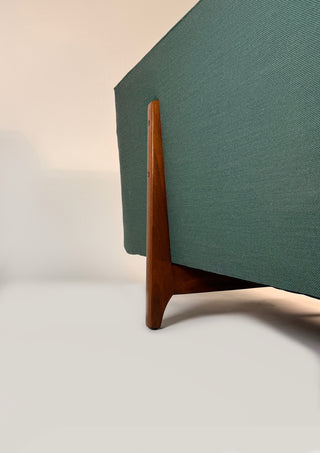 In Process: Edward Wormley Bracket Back Sofa for Dunbar