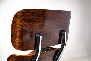 2nd Generation Eames Lounge Chair and Ottoman in Rosewood by Herman Miller (model 670/671) Avalible for Custom Leather Choice