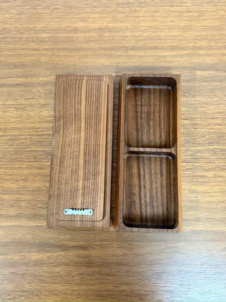 Annemarie Davidson Ghostline Enamel and Wood Lighter and Box