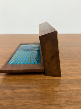 Annemarie Davidson Ghostline Enamel and Wood Lighter and Box