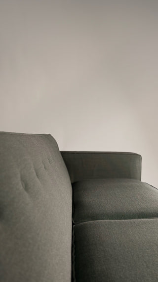 In Process: Edward Wormley Bracket Back Sofa for Dunbar