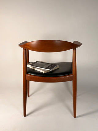 Set of 4 Round Chairs by Hans J. Wegner for Johannes Hansen – Denmark, 1950