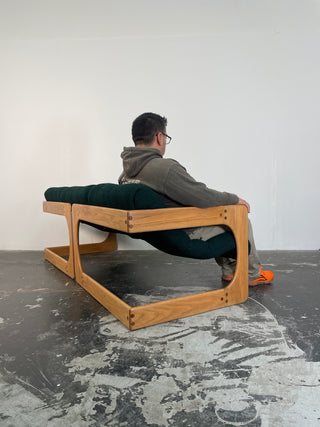 Lou Hodges Cantilevered Sofa for California Design Group Circa 1970s