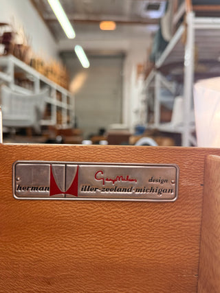 George Nelson Thin Edge Tall Dresser in Rosewood by Herman Miller – Mid‑Century Modern Masterpiece