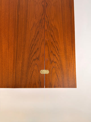 - Peter Lovig Mid Century Danish Teak Flip Top Desk