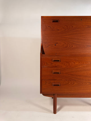 Borge Mogensen Teak Secretary Desk, Circa 1950's