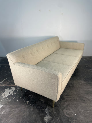 Edward Wormley Sofa with Brass legs for Dunbar