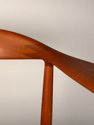 Set of 4 Round Chairs by Hans J. Wegner for Johannes Hansen – Denmark, 1950