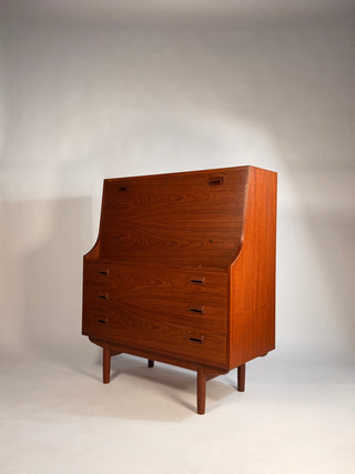 Borge Mogensen Teak Secretary Desk, Circa 1950's