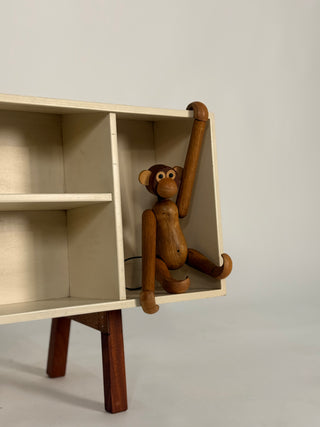 Penguin Donkey Mark II Petite Bookcase by Ernest Race for Isokon, Circa 1960