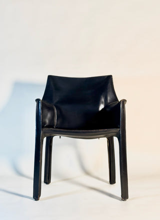 Set of Ten Mario Bellini Cab Dinning Chairs for Cassina