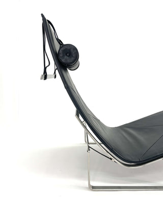 Poul Kjaerholm Chaise Lounge Model PK24 for Fritz Hansen