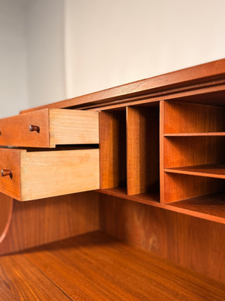 Borge Mogensen Teak Secretary Desk, Circa 1950's
