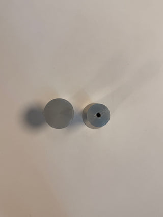 George Nelson Thin Edge “Apple Core” Drawer Pull – Solid Aluminum