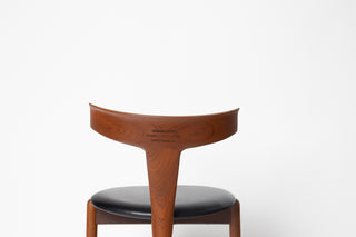 Rare Set of 4 Teak Dining Chairs by Palle Petersen & Erik Andersen, Denmark Circa 1950's