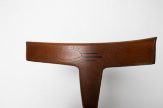 Rare Set of 4 Teak Dining Chairs by Palle Petersen & Erik Andersen, Denmark Circa 1950's