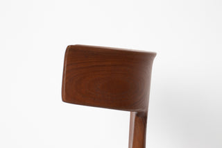 Rare Set of 4 Teak Dining Chairs by Palle Petersen & Erik Andersen, Denmark Circa 1950's