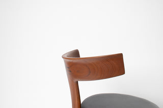 Rare Set of 4 Teak Dining Chairs by Palle Petersen & Erik Andersen, Denmark Circa 1950's