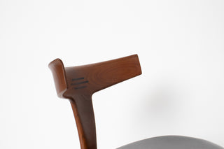 Rare Set of 4 Teak Dining Chairs by Palle Petersen & Erik Andersen, Denmark Circa 1950's