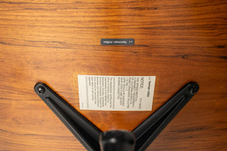 3rd Generation Eames Lounge Chair in Brazilian Rosewood and New Moss Green Leather