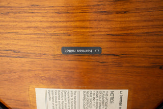 3rd Generation Eames Lounge Chair in Brazilian Rosewood and New Moss Green Leather