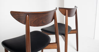 Set of Four Rosewood Dining Chairs by Harry Østergaard for  Randers Møbelfabrik – Danish Modern Elegance