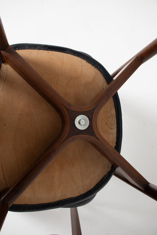 Set of Four Rosewood Dining Chairs by Harry Østergaard for  Randers Møbelfabrik – Danish Modern Elegance