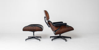 3rd Generation Eames Lounge Chair and Ottoman in Rosewood by Herman Miller