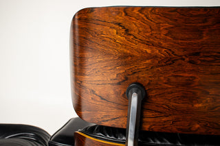 3rd Generation Eames Lounge Chair and Ottoman in Rosewood by Herman Miller