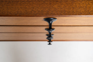 George Nelson Thin Edge Nightstand / Chest, Model 4701 for Herman Miller — Walnut
