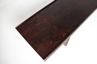 Torbjørn Afdal Extra Long Rosewood Krobo Bench, Norway, 1960s