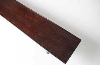 Torbjørn Afdal Extra Long Rosewood Krobo Bench, Norway, 1960s