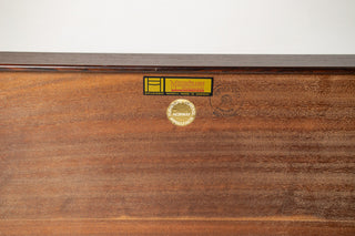 Torbjørn Afdal Extra Long Rosewood Krobo Bench, Norway, 1960s