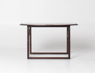 Svend Langkilde Rosewood & Brass Removable Tray Table
